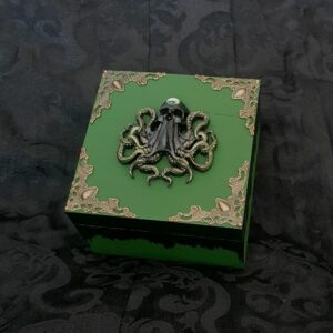 Boîte cadeau avec 2 parures "Dans les rouages du Kraken"