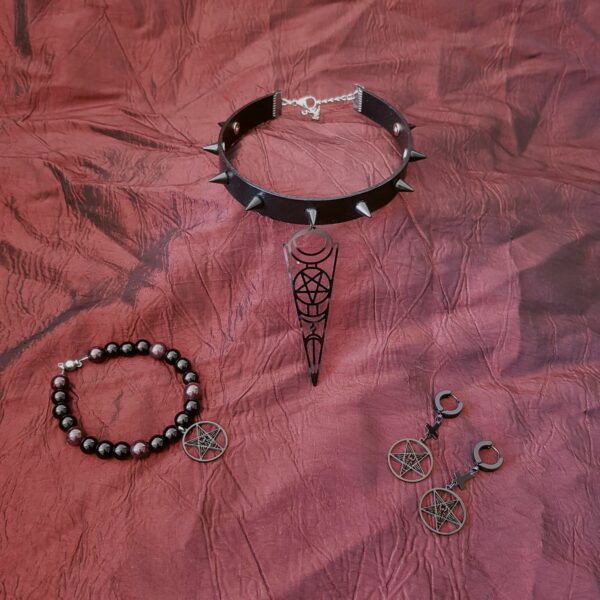 Boîte cadeau avec parure "Magie noire" – Image 4