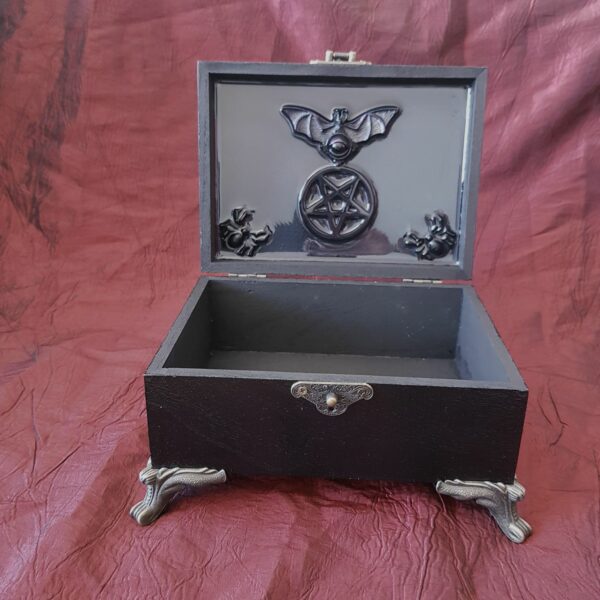 Boîte cadeau avec parure "Magie noire" – Image 3