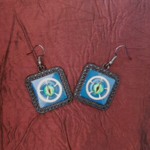 Boucles d'oreilles rouages