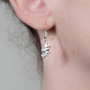 Boucles d'oreilles petite sorcière