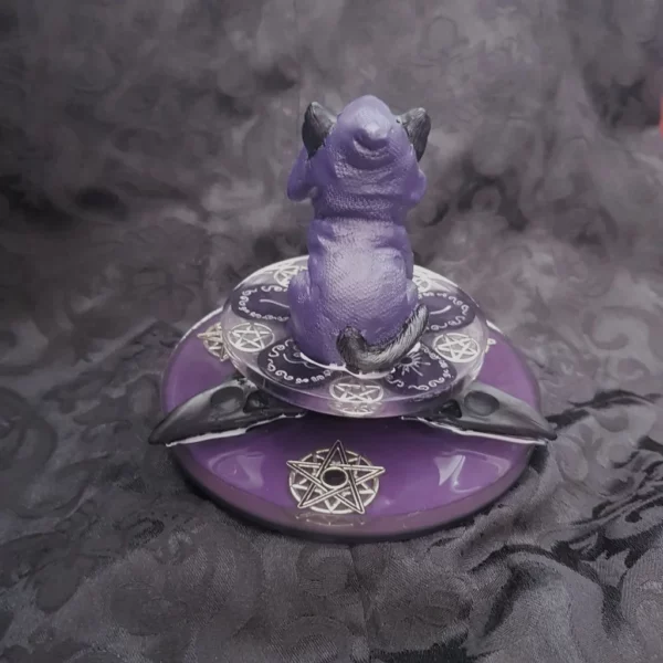 Purple Witchy Kitty