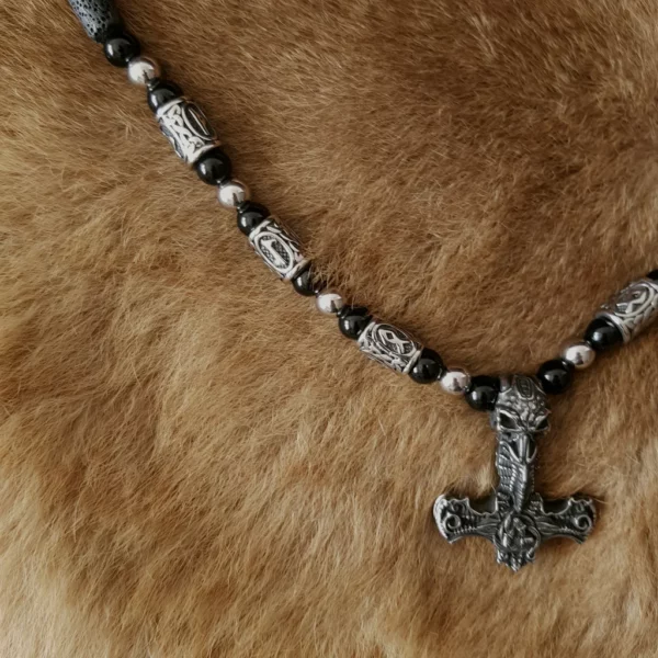 Collier viking marteau de Thor