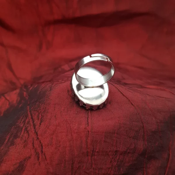Bague camée gothique squelette – Image 4