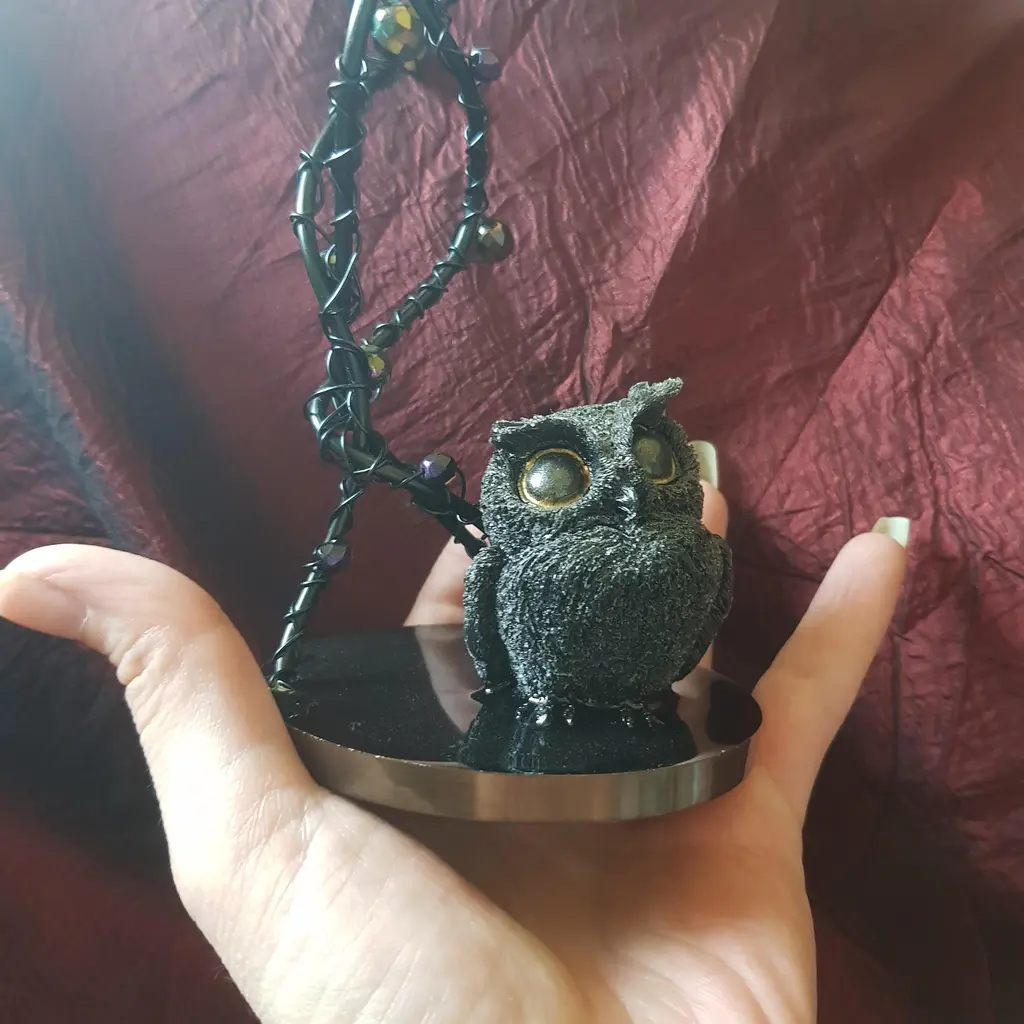 Bougeoir petit hibou d'automne – Image 6